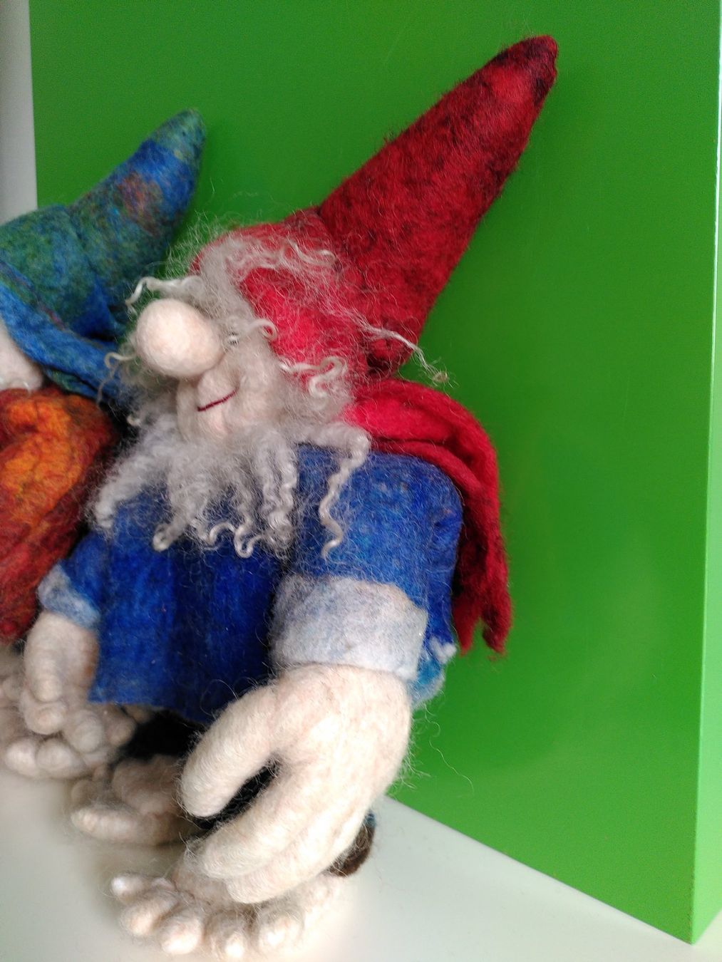 Figuren: Zwerge aus Filz – Gebraucht aus Dürnten von  4