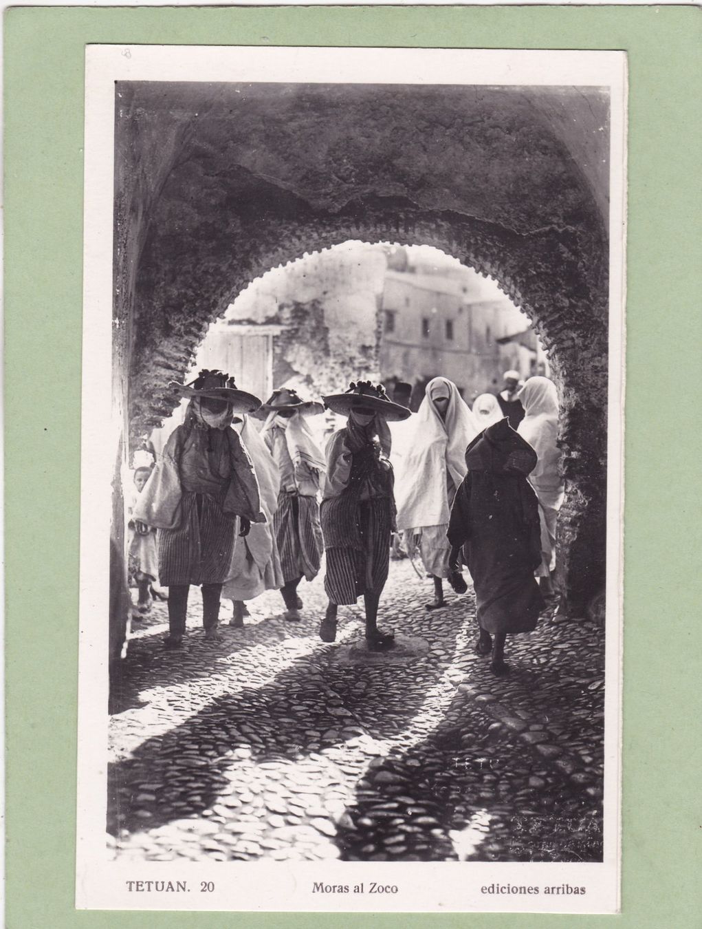 Cartoline postali: Mexiko Mexico Tetuan Moras al Zoco – Usato da Herisau venduto da Lisegrat2008