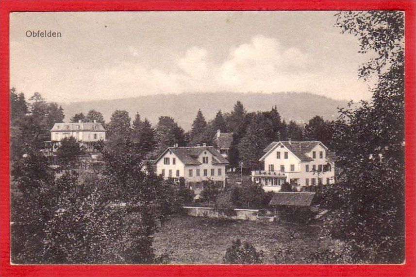 Cartoline postali: OBFELDEN, LICHTDRUCK – Usato da Grüningen venduto da Kartensammler