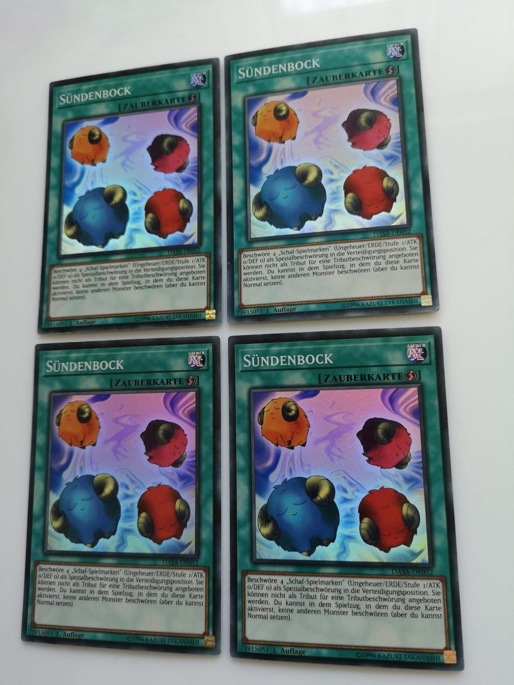 Yugioh Carte collezionabili: Sündenbock / Super-Rare / 1.Auflage – Nuovo (secondo la descrizione) da Boswil venduto da ShoppingCenterCity 9
