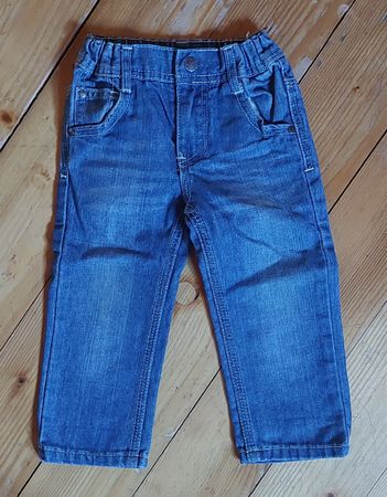 Baby Jeans blau 74
