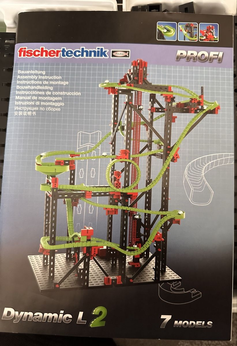 Fischer Kit di costruzioni: Fischertechnik Dynamic L2 Kugelbahn, komplett, – Usato da Volketswil venduto da Fotohobby99 1