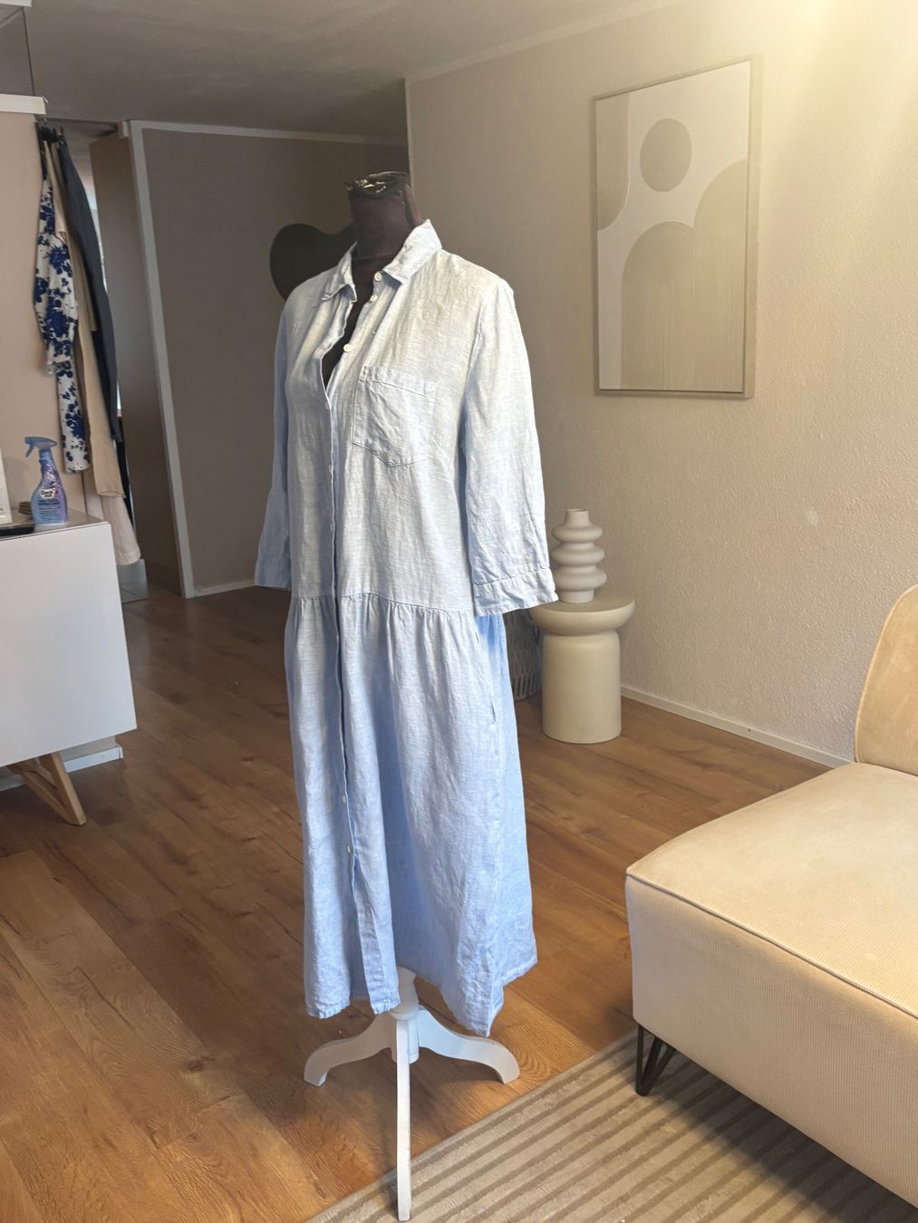 Vestiti: Charles Robertson Dress 100% Leinen – Usato da St. Margrethen SG venduto da dijanaO 3