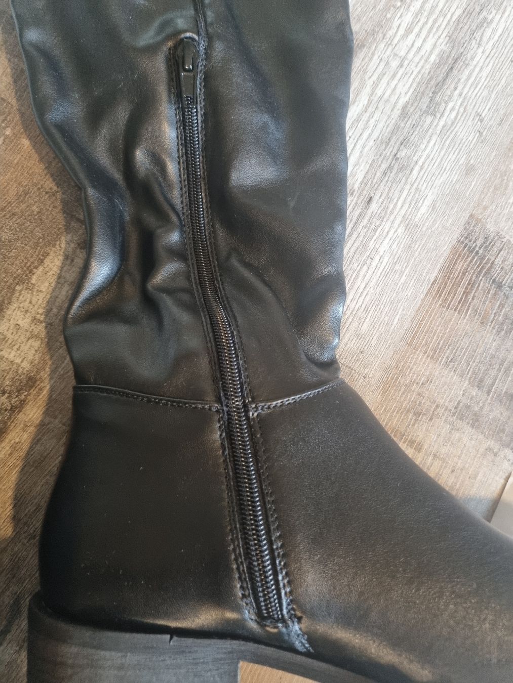 Damenschuhe: Bottes Cuissardes Even&Odd Noires T. 38 – Neu und originalverpackt aus Biel/Bienne von Darthpanda 2