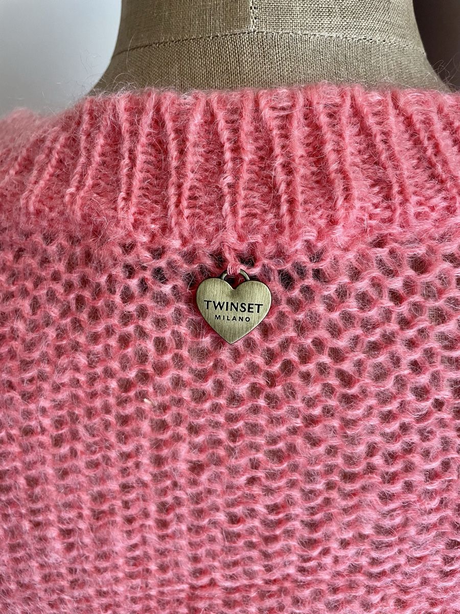 Twinset Maglioni & Felpe: Damen Pullover rosa Grösse M TWINSET MILANO – Usato da Oberwil BL venduto da another-day-of-sun 3