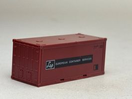 EB- 20 Ft. Container Lep braunrot