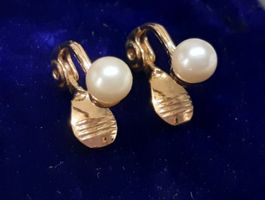 Perlenohrring-Clips - Clips boucles d'oreilles