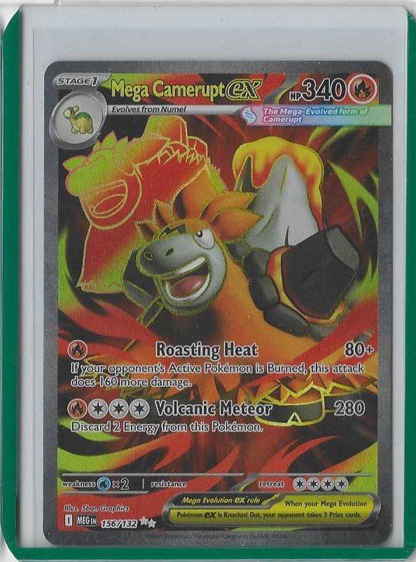 Pokémon Sammelbilder & Trading cards: Pokémon - Mega Camerupt 156 EN – Neu (gemäss Beschreibung) aus Steffisburg von Pat_Stoll