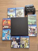 PlayStation 4 Slim 500GB, PS4 inkl. Spiele
