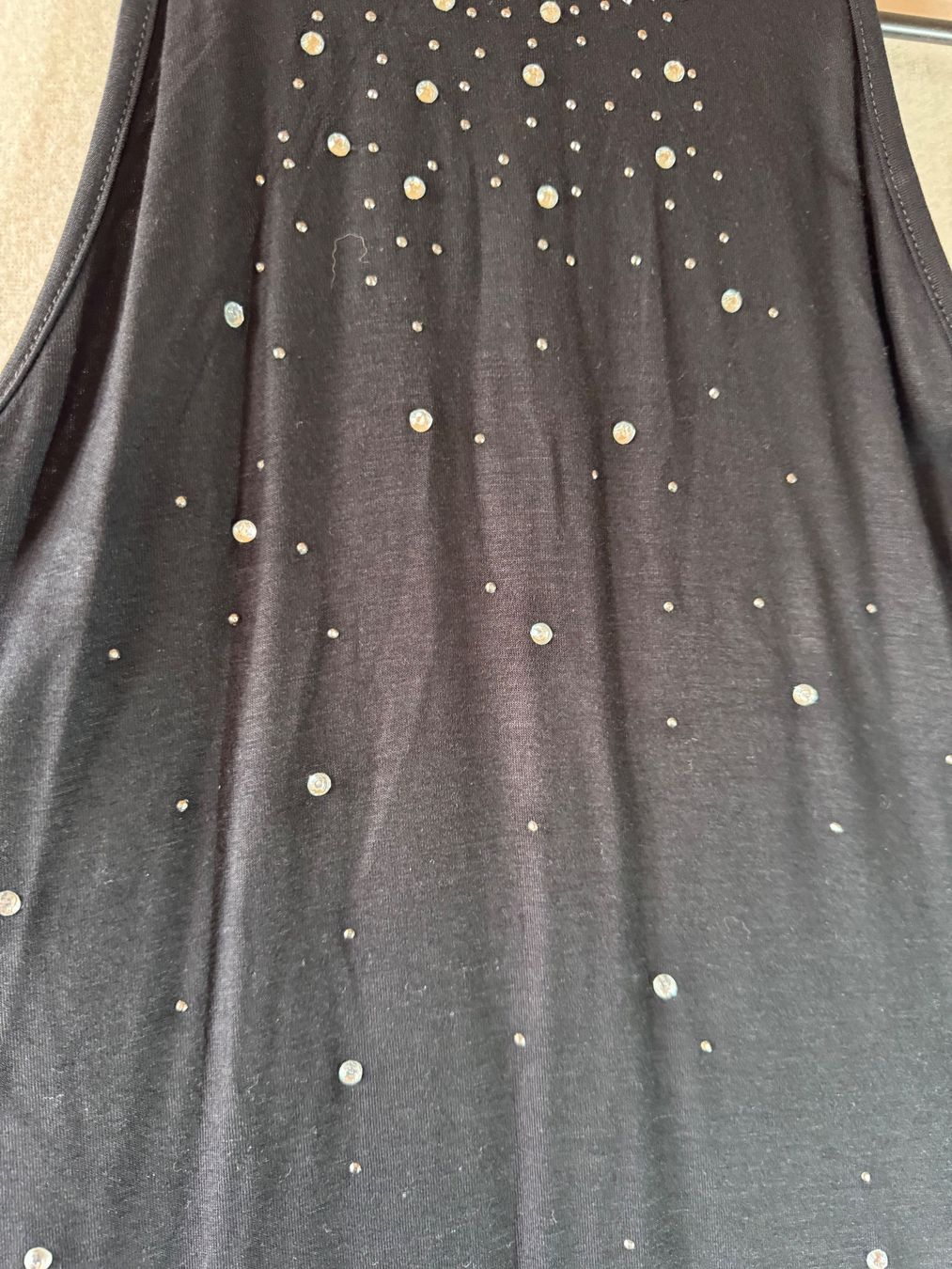 Blusen: Schöne schwarze Bluse mit Applikationen Gr. 36/38 – Gebraucht aus Grosswangen von second_hand_dress 1