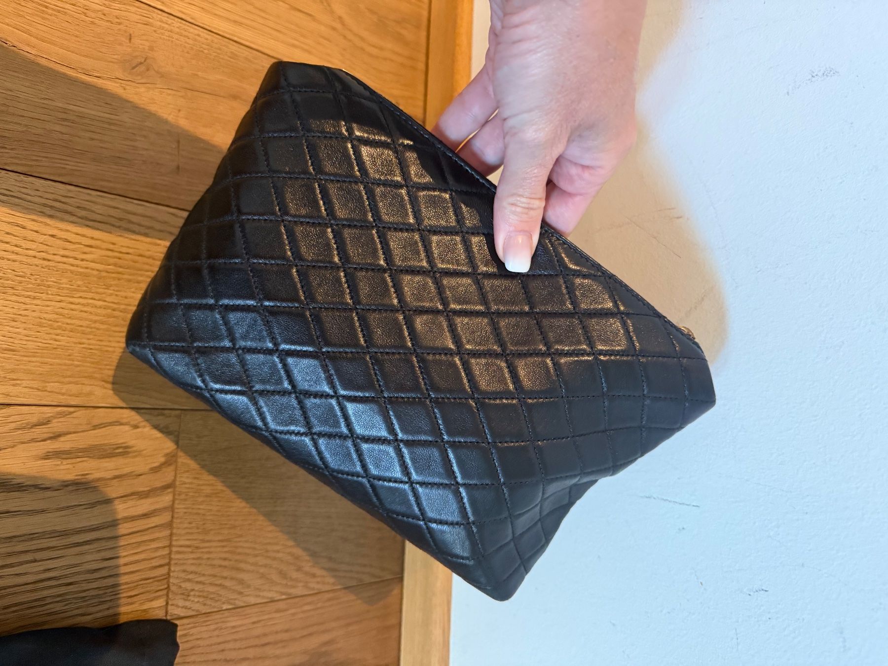Saint Laurent Borse da donna: Orig. Saint Laurent Pouch schwarz Leder – Nuovo (secondo la descrizione) da Wallisellen venduto da Aboutfashion 4