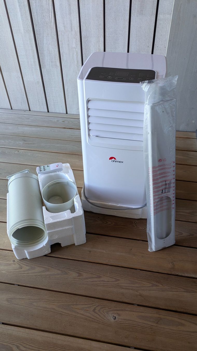 Ohmex Condizionatori: Climatiseur portable Ohmex 7000 – Nuovo (secondo la descrizione) da Estévenens venduto da Rockingirl 3
