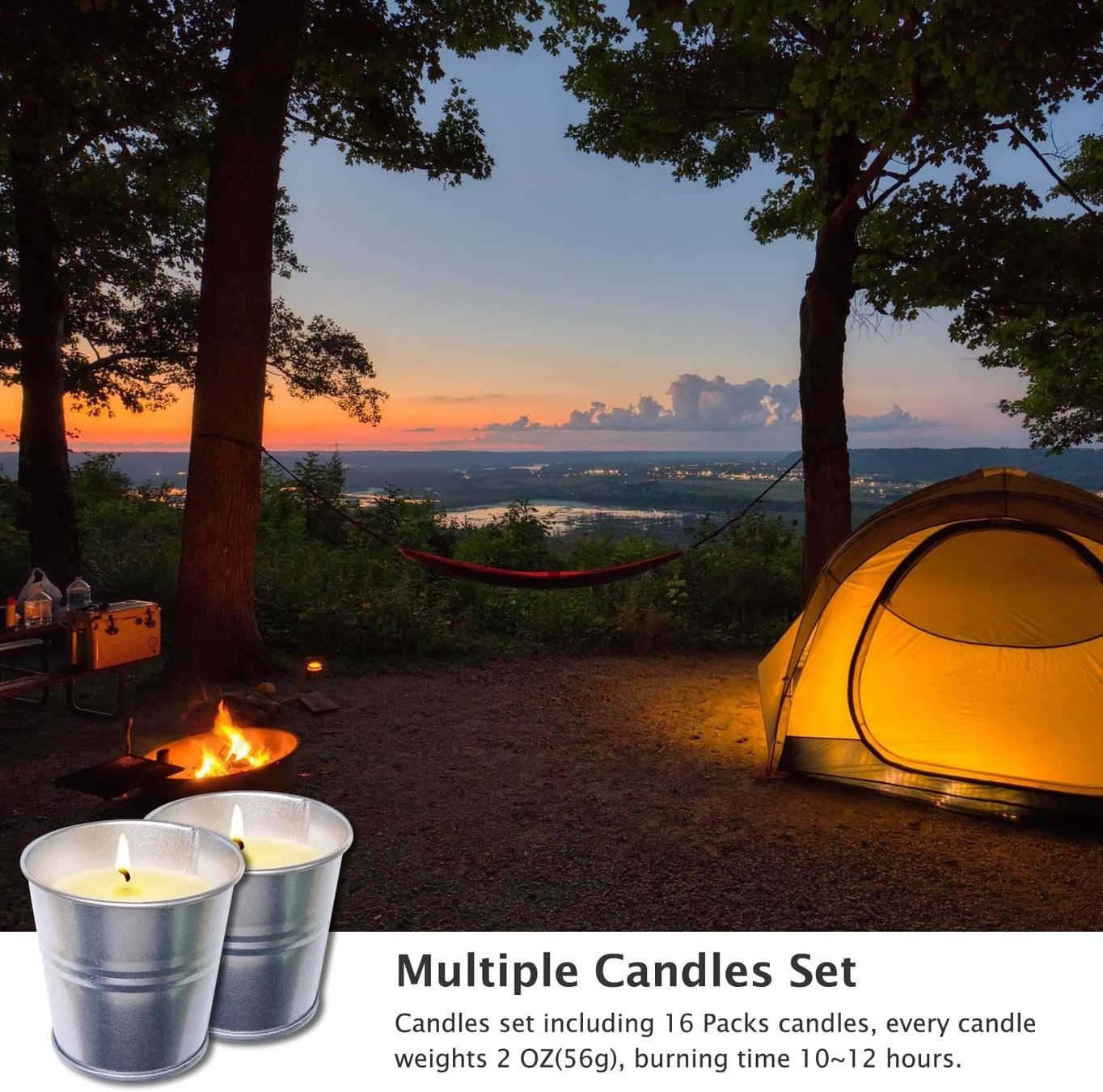 Candele: 16 Stück Citronella Kerzen – Nuovo e nell'imballaggio originale da Nuglar venduto da SaleRitter