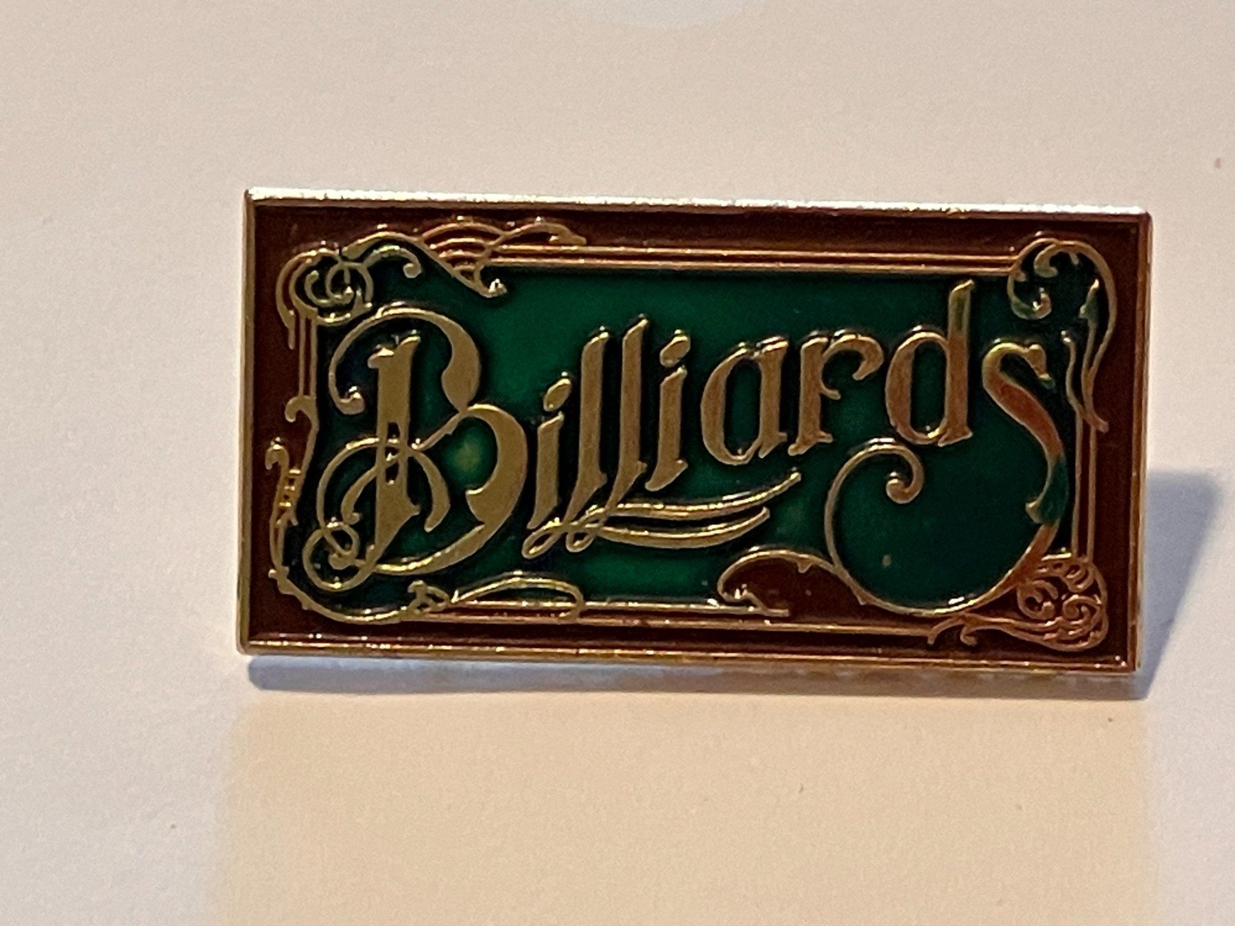 Placchette & Badge: 1 Pin Billards – Usato da Basel venduto da djwwpp