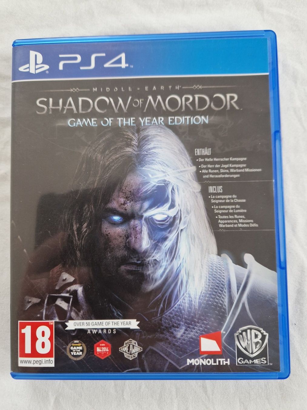 Sony Giochi: SHADOW OF MORDOR PS4 – Nuovo (secondo la descrizione) da Eschenbach SG venduto da Deki77