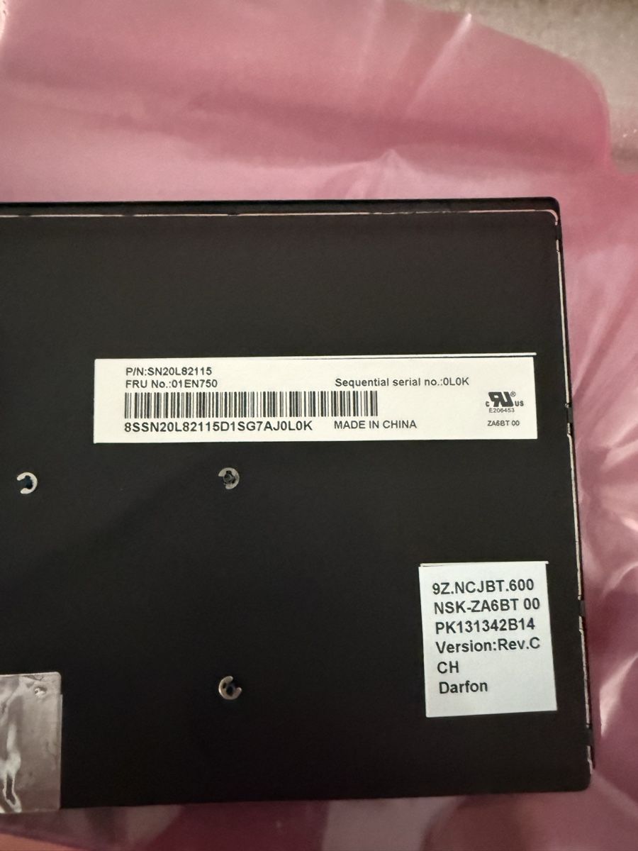 Lenovo Tastiere: Lenovo Tastatur Laptop – Nuovo (secondo la descrizione) da Adliswil venduto da Musmusculus 1
