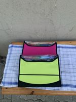 Ordner 2 Stck. Pink und Limegrün Ordnermappe neu