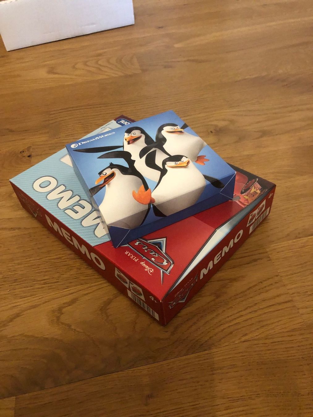 Clementoni Giochi: Cars Memory und Pinguin Puzzle – Usato da Rämismühle venduto da dragon90_1 1