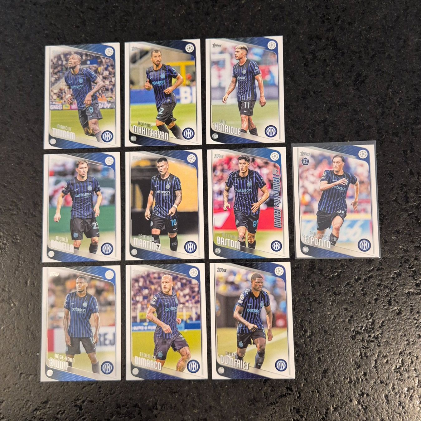 Topps Sammelbilder & Trading cards: Inter Milan Lot - Topps – Neu (gemäss Beschreibung) aus Burg AG von Danoe