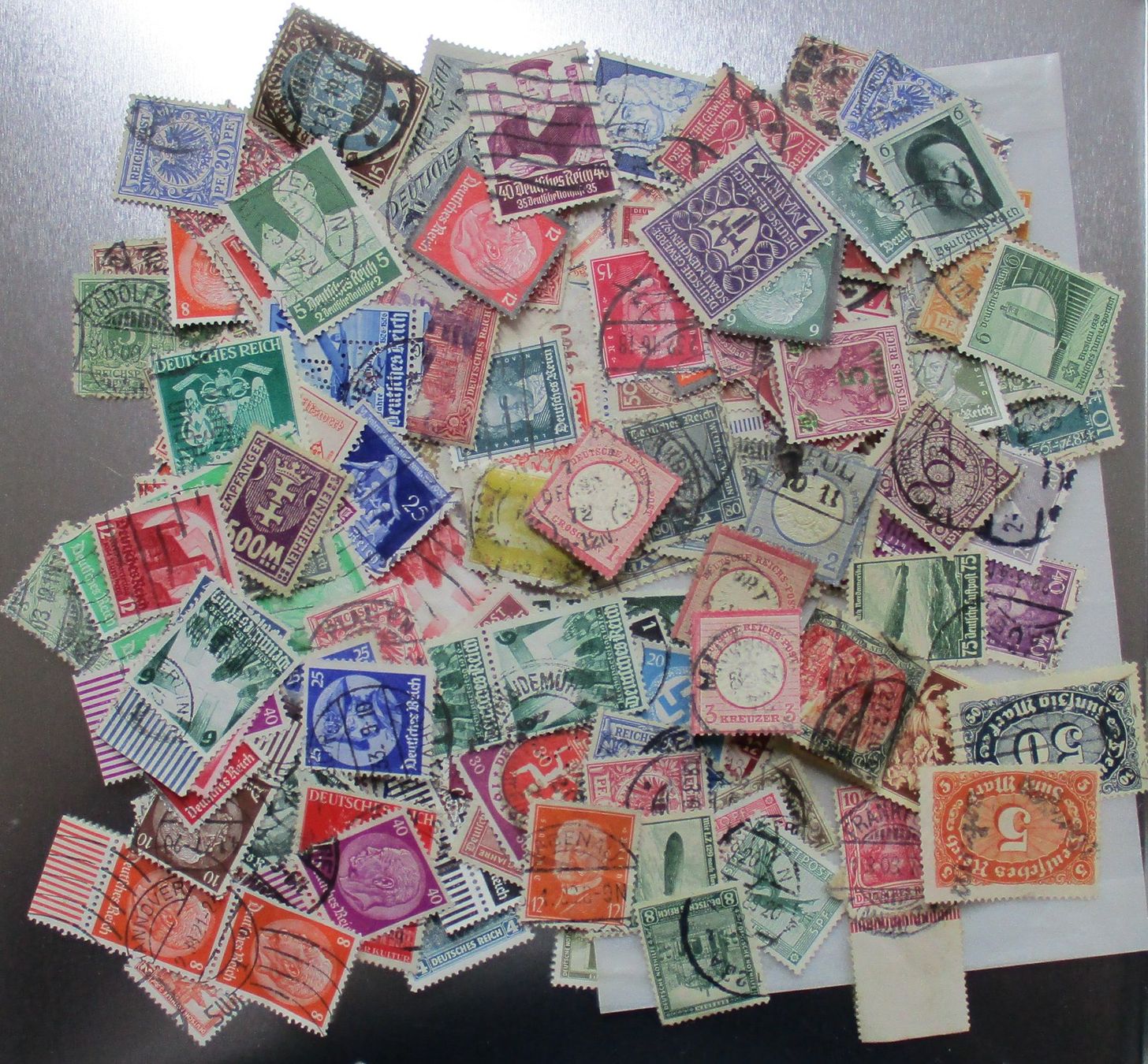 Alle Briefmarken: Lot DR – Gebraucht aus Mühlau von Goelfli