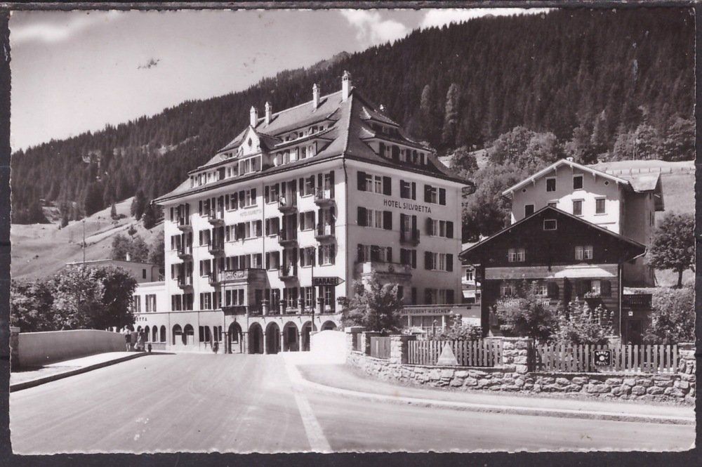 Cartes postales: Klosters Hotel Silvretta – D'occasion à Bichelsee par Gloeckner