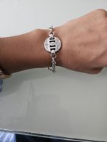 Aigner Elegante Silberarmkette mit Swarovski
