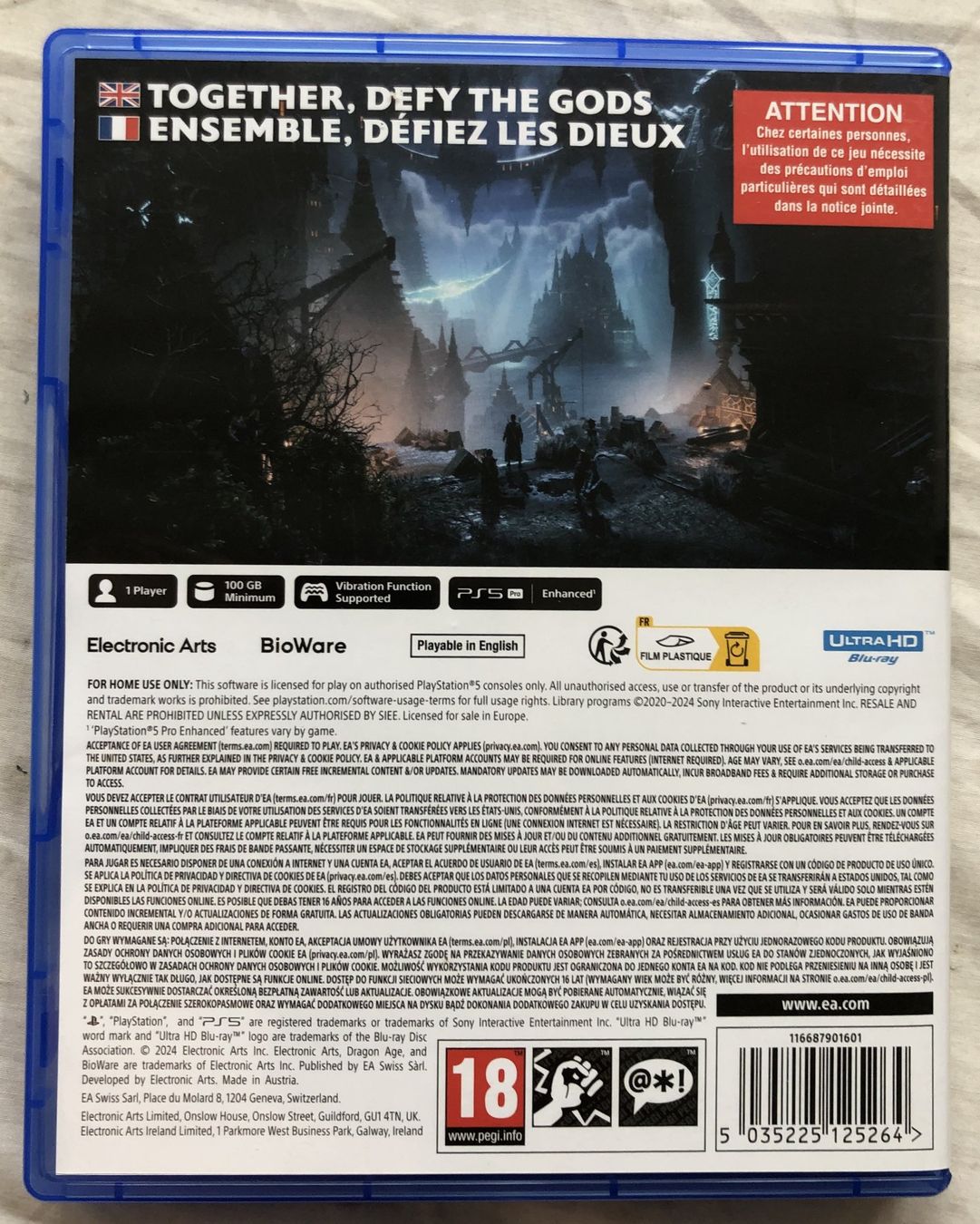 Spiele: PS5 - DRAGON AGE: The Veilguard – Gebraucht aus Schaffhausen von durruti 2