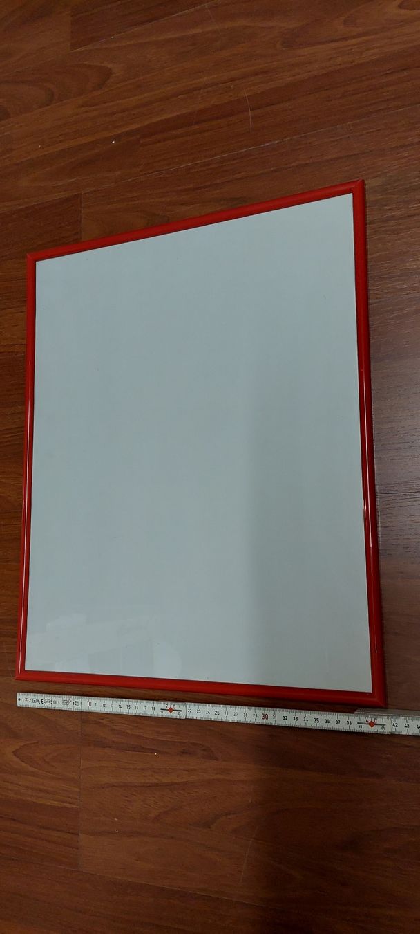 Cornici: Bilder- Wechselrahmen Rot mit Glas gebraucht – Usato da Muri AG venduto da nindo1