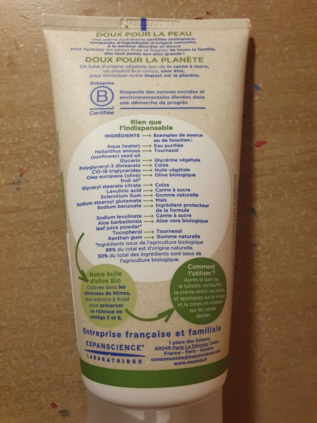 Gesichtspflege: Mustela creme hydratante sans parfum – Neu (gemäss Beschreibung) aus Moosseedorf von Sonnenschein.. 1