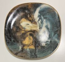 Rosenthal Porzellan Sammelteller Hans Erni Kunst Art Schweiz