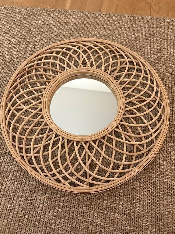 Specchi: Boho Rattan Sunburst Wall Mirror – Nuovo e nell'imballaggio originale da Basel venduto da seb_vk7r 2