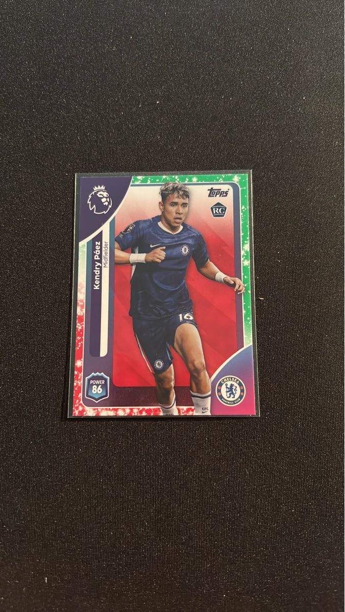 Topps Carte collezionabili: Kendry Paez - Topps Chelsea - RC - PL – Usato da Kaiseraugst venduto da Baum_12