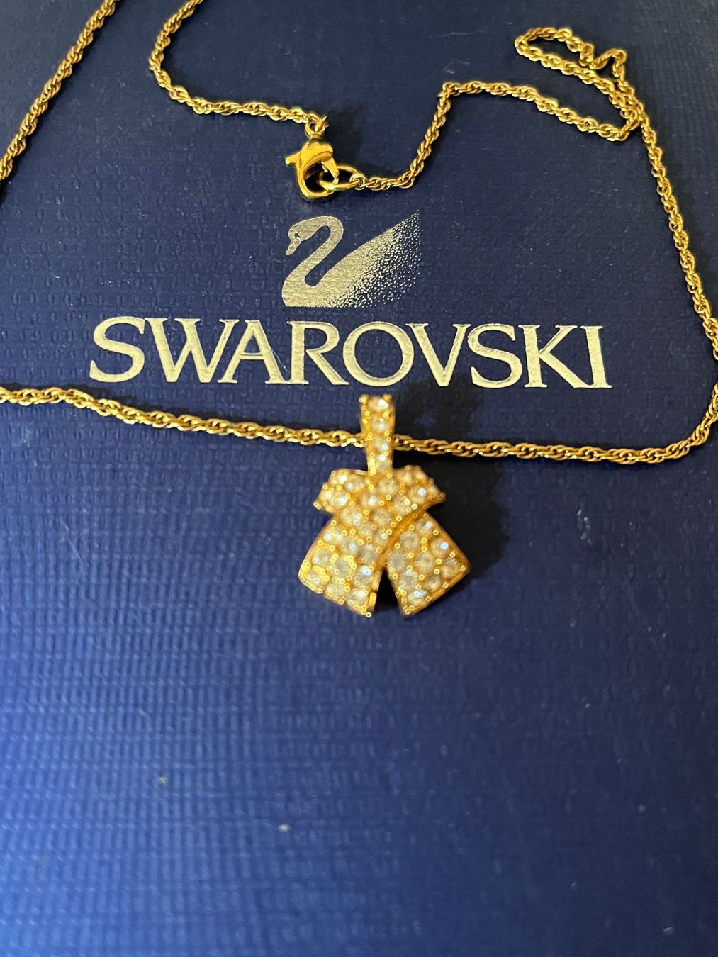 Swarovski Ketten: Swarovski Kette mit Anhänger original – Neu (gemäss Beschreibung) aus Kirchleerau von Dalmi220 1