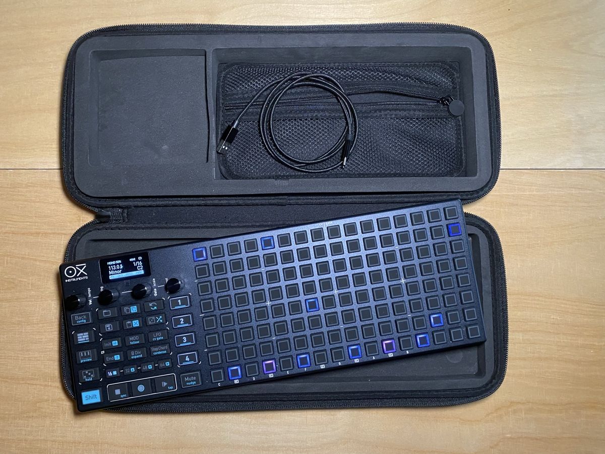Musikinstrumente: Oxi Instruments One mkI Sequencer inklusive Case, neuwertig – Neu (gemäss Beschreibung) aus Steinhuserberg von Arno.A. 3