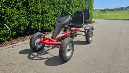 tectake Go-Kart 2 Sitzer, rot, wenig gebraucht