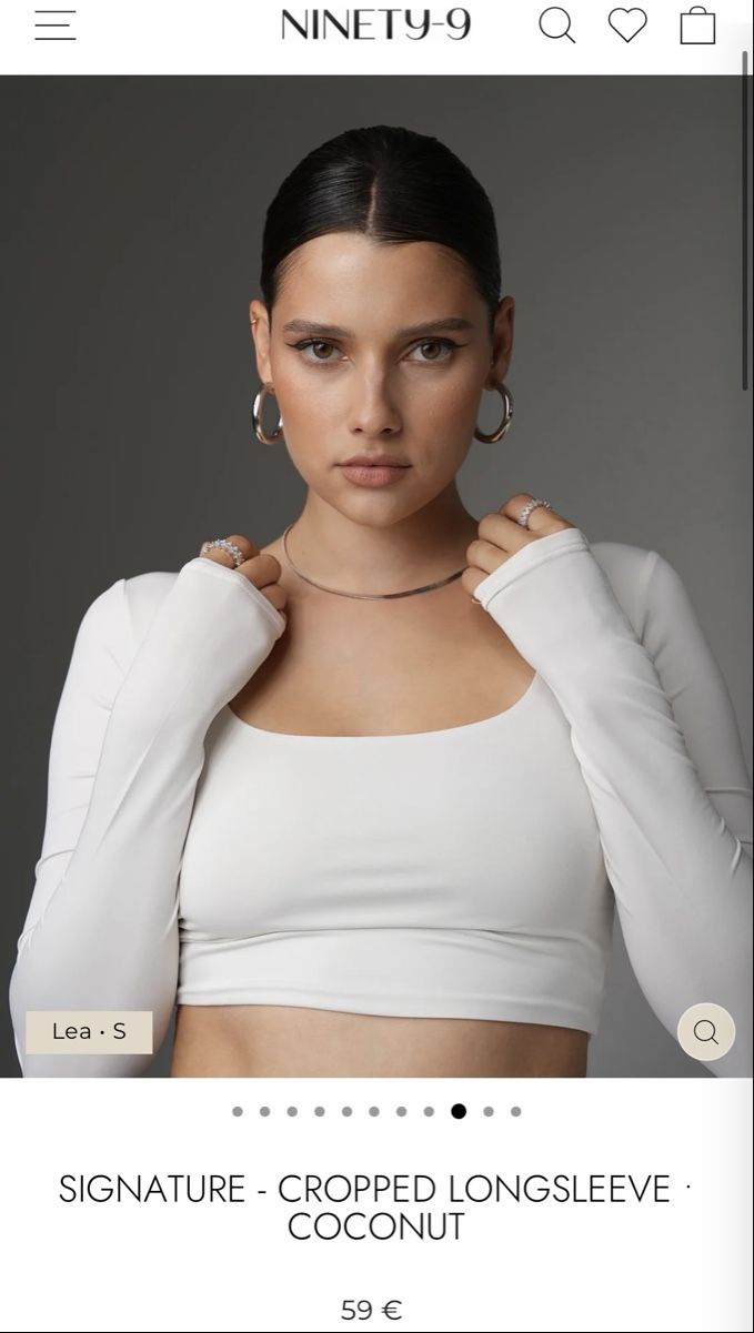 Tops: Ninety-9 langarm cropped top Gr. S – Neu und originalverpackt aus Küssnacht am Rigi von kristinascloset 1