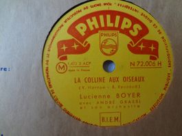 Lot de 8 disques 78 tours de Lucienne Boyer - (Lot 11)