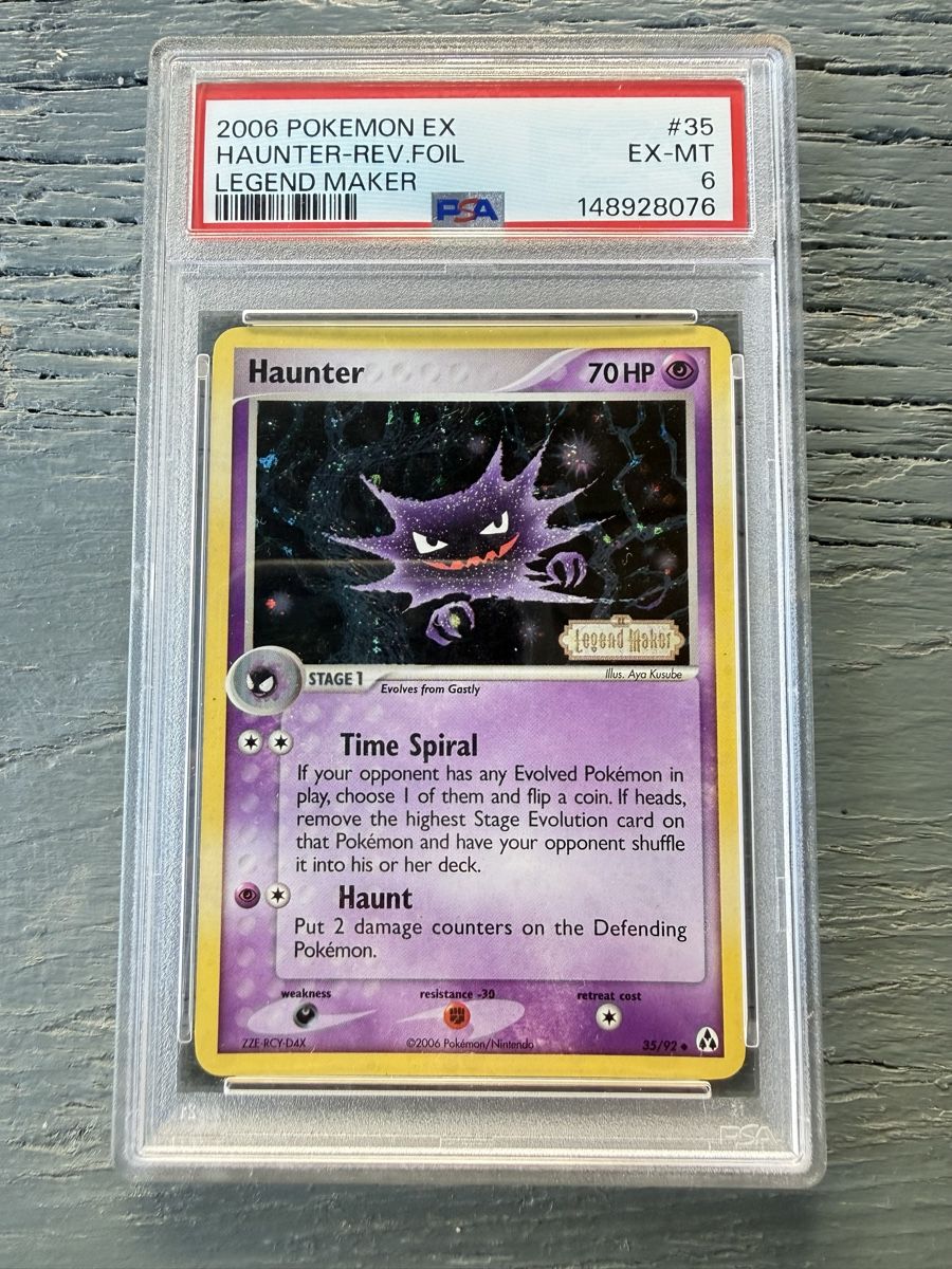 Pokémon Carte collezionabili: Carte Pokémon ENG - Haunter 085 reverse 2006 - PSA 6  – Usato da Cudrefin venduto da McMelcarne