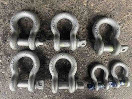 Set di 5 e 2 maniglioni di sollevamento, portata 4.75t