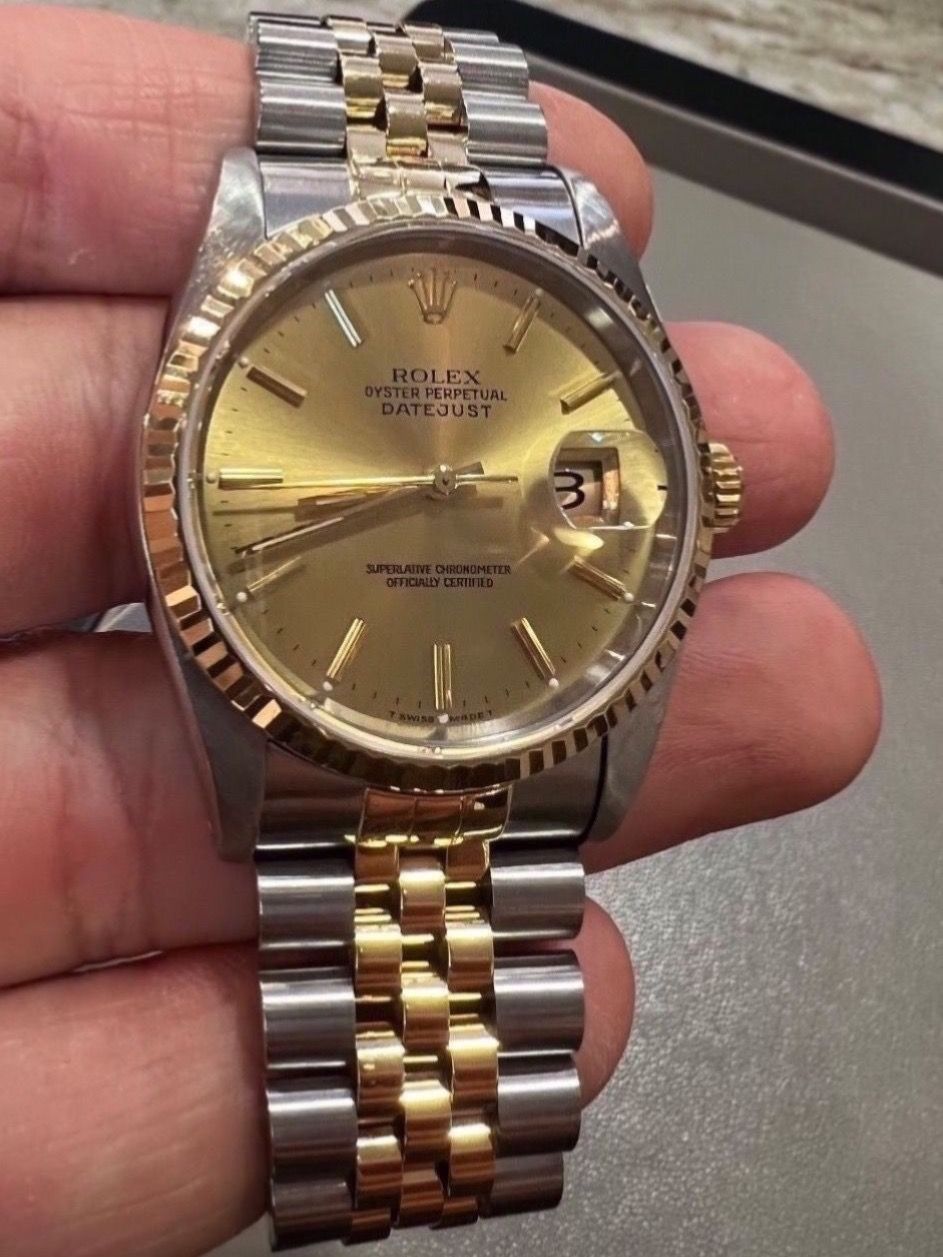 Rolex Uhren: Rolex Datejust 36 | Champagne | Ref. 16233 – Neu und originalverpackt aus Wil SG von thehistorybuff 1