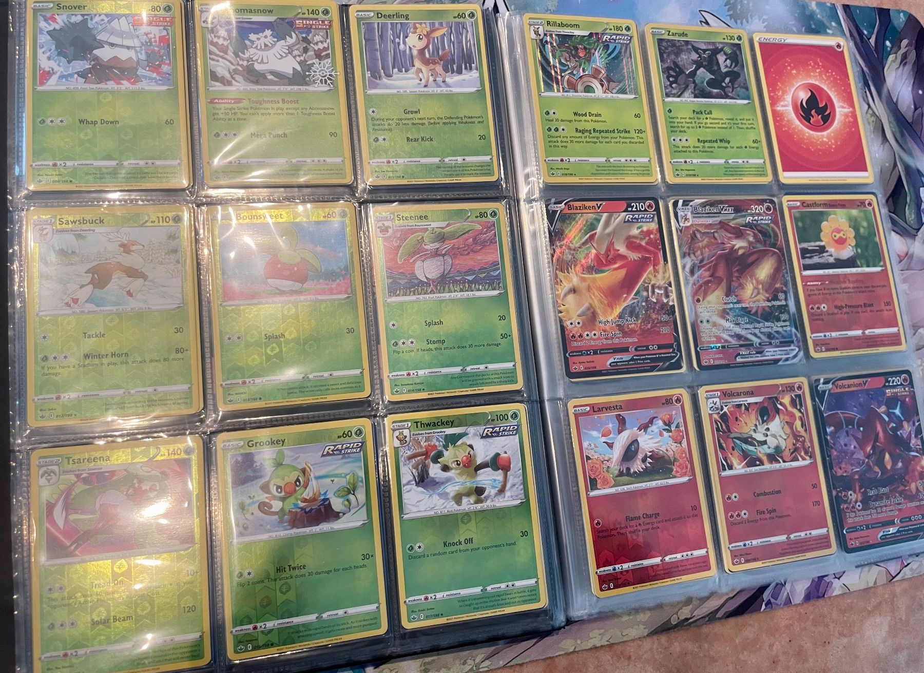 Pokémon Sammelbilder & Trading cards: Pokémon Chilling Reign Set – Gebraucht aus Rain von  2