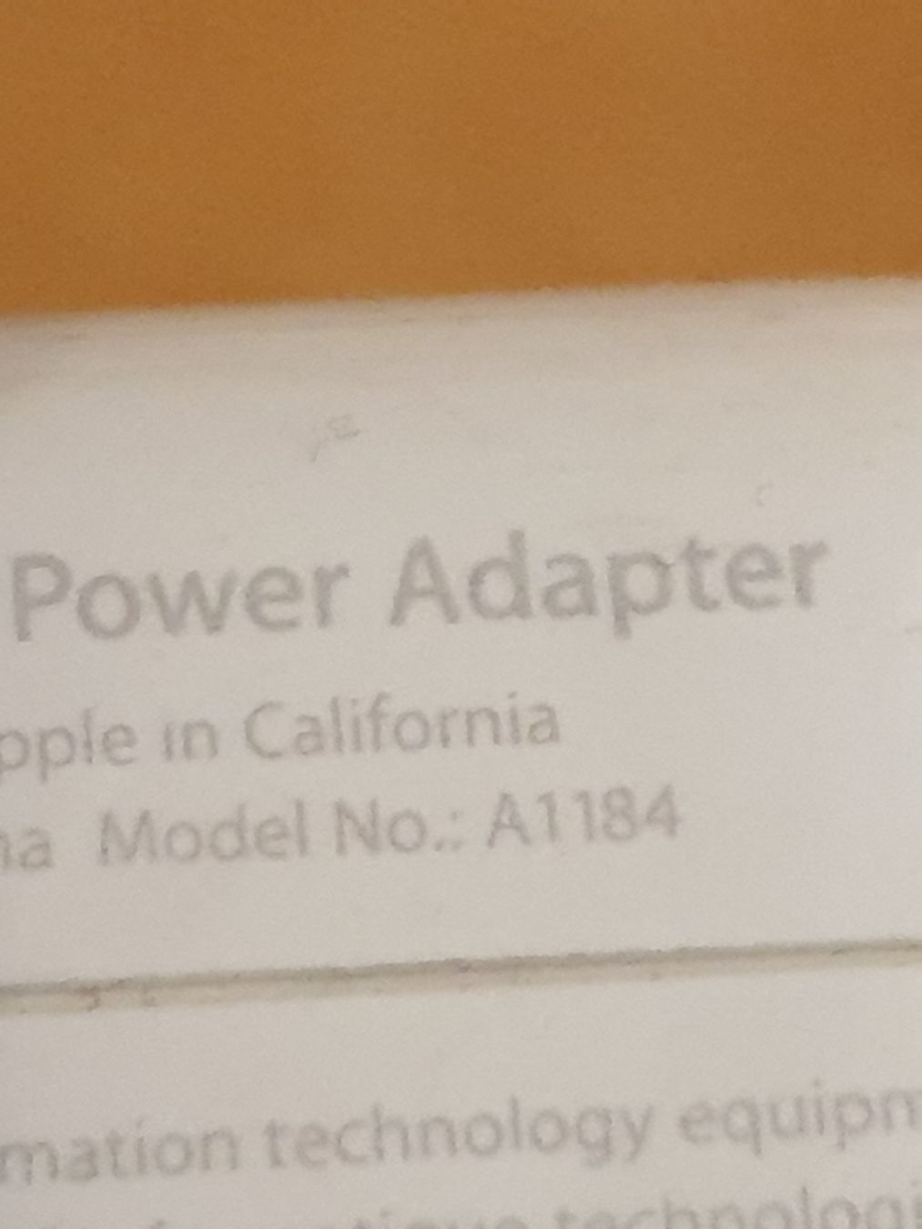 Apple Caricabatterie: 60W MagSafe Power Adapter A1184 (24) – Usato da Ittigen venduto da Ziok187 4