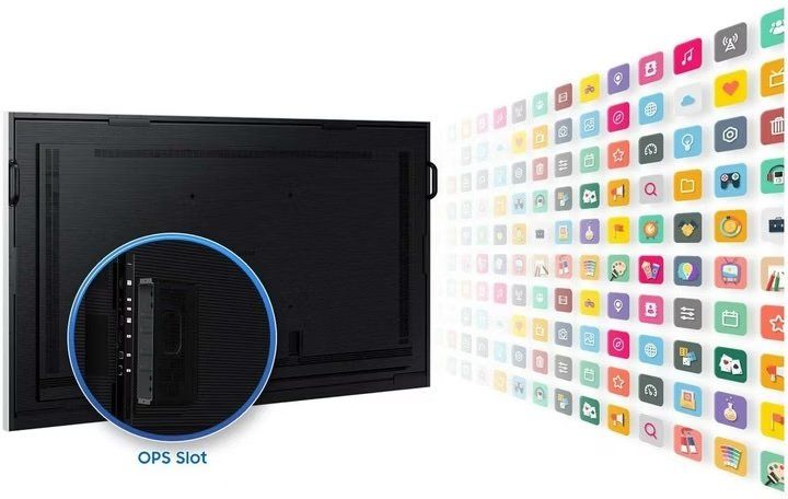 Samsung Monitor: Samsung Flip 4 Pro WM85B 85" 4K Touchscreen – Nuovo (secondo la descrizione) da Zürich venduto da Peti1 1