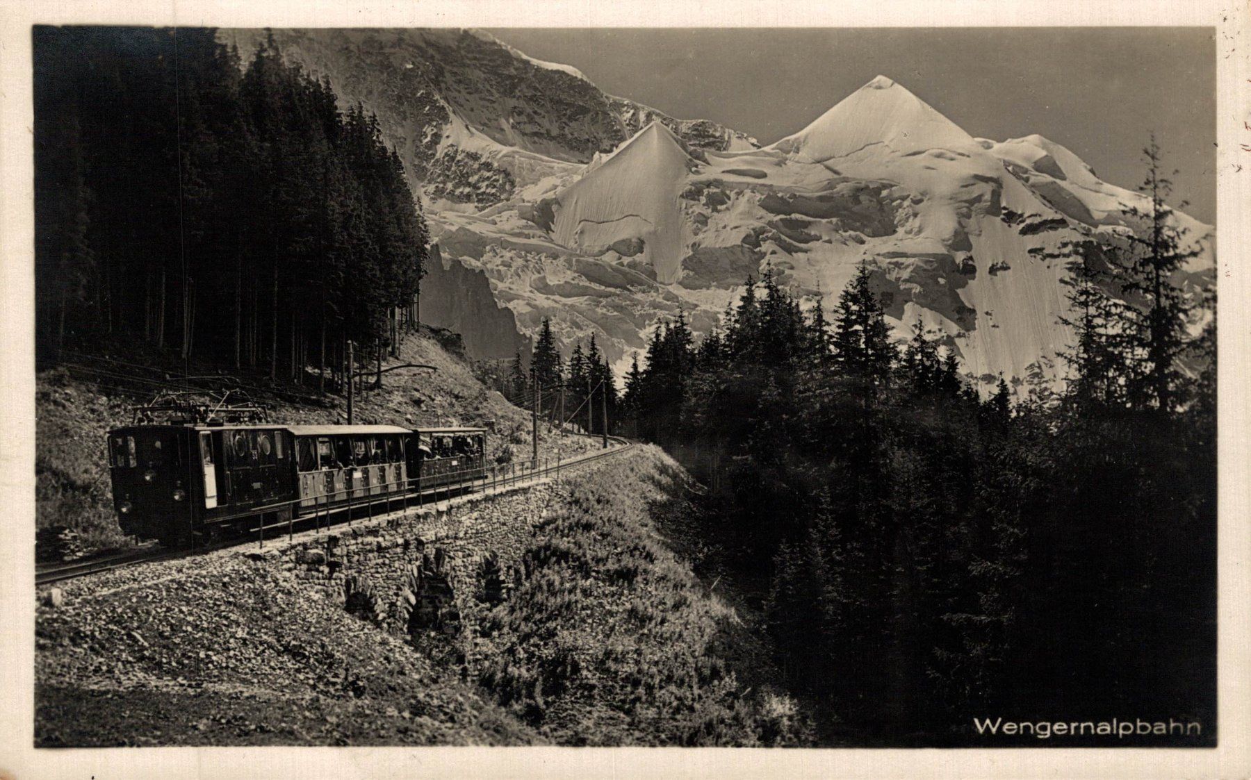 Ansichtskarten: Wengernalpbahn – Gebraucht aus Bronschhofen von Astore