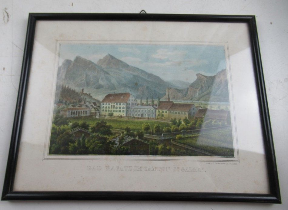 Incisioni: Alter Stich Bad Ragaz – Usato da Flums venduto da Flumsantik