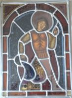 Wappenscheibe St. Florian