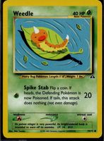 Weedle Neo Discovery 70/75 Pokémon EN