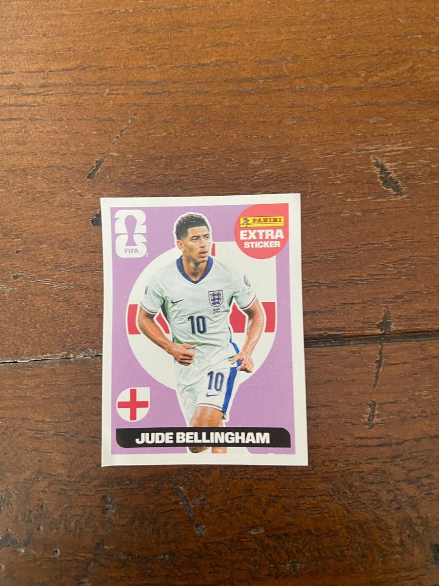 Panini Carte collezionabili: Jude Bellingham Extra Sticker 2026 – Nuovo (secondo la descrizione) da Avegno venduto da cel_2qqr