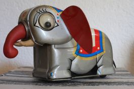 Vintage Elefant Blechspielzeug Japan