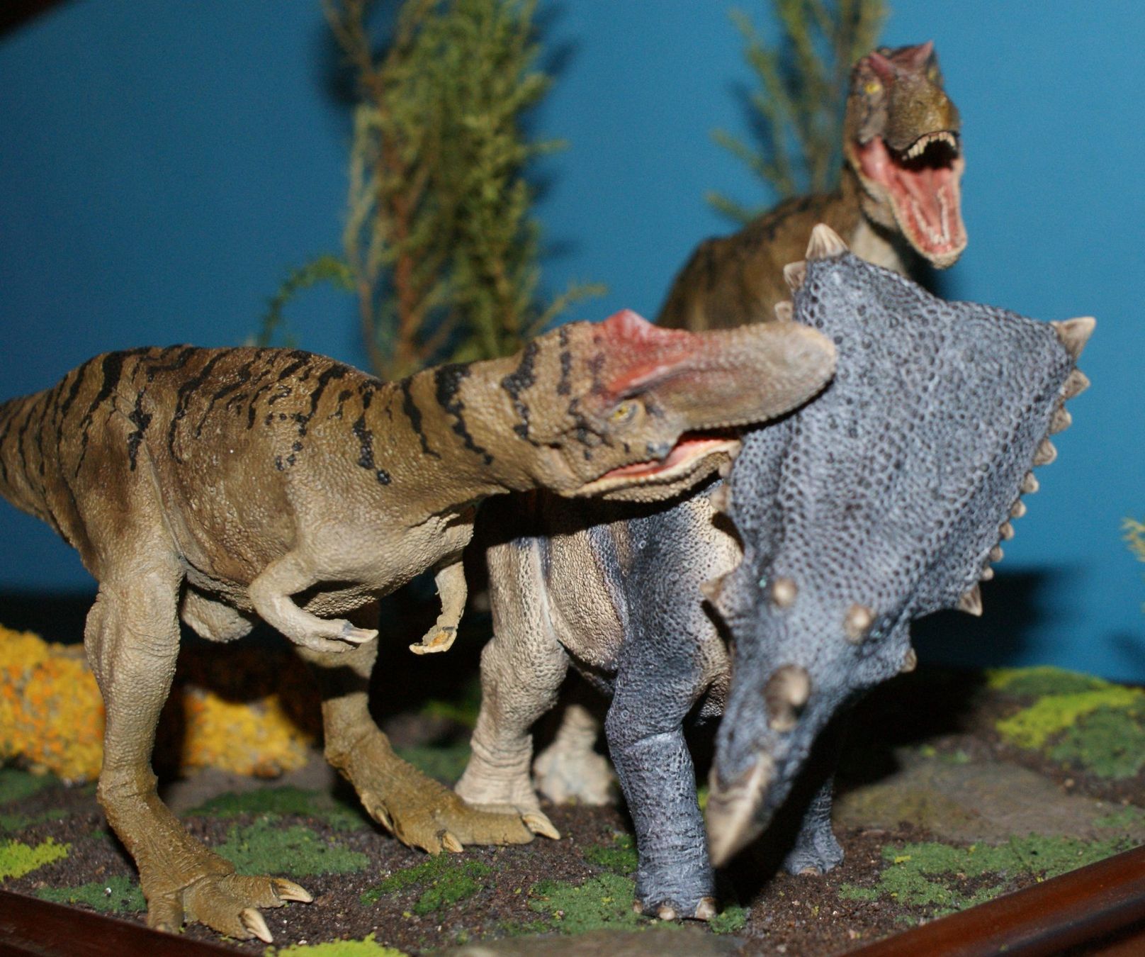Skulpturen & Statuen: Chasmosaurus vs. Gorgosaurus 1:35 Galileo Hernandez – Gebraucht aus Selzach von Ataraxus 4